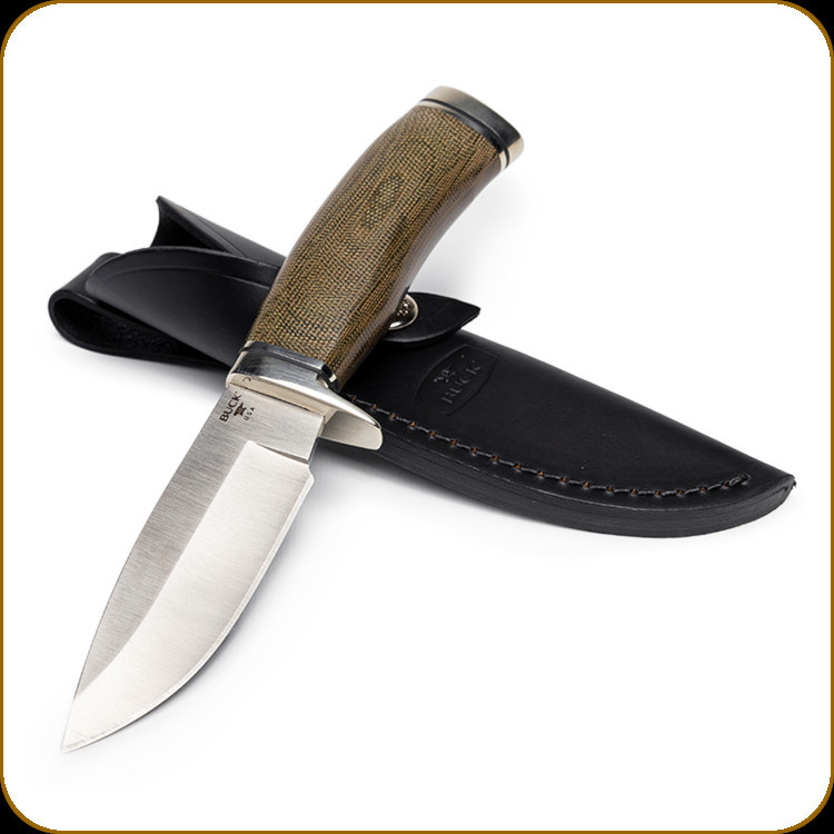 Buck Knives - Vanguard Pro - 4.25" Blade - S35VN - OD Green Canvas ...