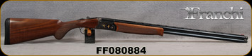 Franchi - 28Ga/3"/28" - Instinct LX - O/U - Checkered AA-Grade walnut stock w/Schnabel forend/Case Hardened Receiver w/Gold Inlay/Gloss Blued Vented Barrels, Ejectors, Extended chokes(F,IC,M), Mfg# 41175, S/N FF080884
