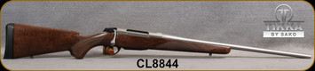 Tikka - 6.5Creedmoor - Model T3x Hunter Stainless - Walnut Stock/Stainless, 22.4"Barrel, 3 round detachable magazine, Single Stage Trigger, Mfg# TFTT6336103, S/N CL8844