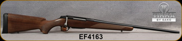Tikka - 22-250Rem - Model T3x Hunter - Bolt Action Rifle - Walnut Stock/Blued, 22.4"Barrel, 3 round detachable magazine, Single Stage Trigger, Mfg# TF1T1336103, S/N EF4163