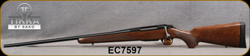 Tikka - 300Win - Model T3x Hunter LH - Bolt Action Rifle - Walnut Stock/Blued, 24.3"Barrel, 3 round detachable magazine, Single Stage Trigger, Mfg# TF1T3326B1000P3, S/N EC7597