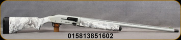 Mossberg - 12Ga/3"/28" - Model 940 Pro Waterfowl - Semi-Auto Shotgun - Viper Snow Camo Synthetic Stock/Grey Cerakote Finish, Vent-Rib Barrel, Hi-Viz Front Sight, Mfg# 85160