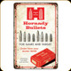 Hornady - Bullets Rustic Tin Sign - 12"x18" - 99145