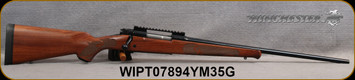 Consign - Winchester - 30-06Sprg - Model 70 Featherweight - Satin Finish Walnut Stock w/Featherweight Checkering/Blued, 22"Barrel, 5rd Capacity, Mfg# 535200226 - c/w Warne 20MOA LA Mountain Tech Tactical Rail, unfired in original box