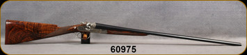 Consign - S.Lucchini - 28Ga/2.75"/29" - Gardone VT - Hammer Gun - Grade V Walnut English Grip Stock w/Splinter Forend/Engraved Silver Receiver w/Gold Accents/Blued Barrels, c/w (5)chokes, 2 snap caps - in original Lucchini fitted case