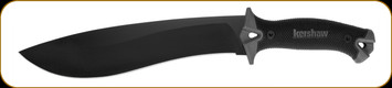 Kershaw Knives - Camp 10 - 10" Blade - 65Mn - Black, Glass Filled Nylon Handle w/Sure-Grip Overmold -  