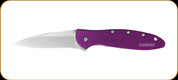 Kershaw Knives - Leek - 3" Blade - 14C28N - Purple Anodized 6061-T6 Aluminum Handle - 1660PUR