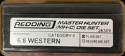 Redding - Master Hunter Die Set - 6.8 Western - 28309