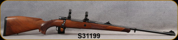 Consign - Voere - 9.3x62Mauser - Model 2165 - Austrian Bolt Action - Checkered Walnut Stock w/Rosewood Forend Tip & Grip Cap/Blued Finish, 24"Barrel, Mauser CRF, 4rd hinged floorplate, c/w QD 30mmRings & bases