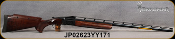 Browning - 12Ga/2.75"/32" - BT-99 Plus w/Ejector - Trap Shotgun - gloss oil finish grad III/IV walnut stock w/Adj.Comb/high-relief engraving/Blued Finish, High-post ventilated rib, Pachmayr recoil pad, ported barrel, Mfg# 017080402, S/N JP02623YY171