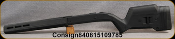 Consign - Magpul - Hunter 700L - Stock only - for Rem 700 Long Action Calibers - .920" Diameter Barrels, M-LOK Slots, Adjustable LOP, Polymer Black, Mfg# MAG483-BLK - New, In original box - c/w Magnum Magazine Well, (3)Magnum Magazines