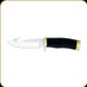 Buck Knives - Zipper - 4.125" Blade - 420HC Steel - Texturized Rubber Handle w/Brass Butt/Guard - 0691-BKG-C/1745`