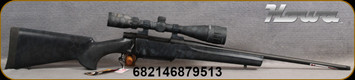 Howa - 6.5Creedmoor - M1500 Hogue GameKing Rifle Pkg - Bolt Action Rifle - Black Synthetic Hogue Stock/Blued, 22"Threaded(1/2x28)Barrel, Nikko Stirling GameKing, 4-16x44, Hlaf Mil Dot, Magazines, Bottom Metal, Mfg# ZHGK65CKTC