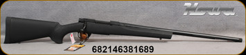 Howa - 308Win - M1500 Hogue Rifle - Bolt Action Rifle - Black Synthetic Hogue Stock/Blued, 24"Heavy Barrel, 3 Round Capacity, Mfg# HGR73102+