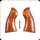 Ruger - Redhawk - Hard Wood Grip Panels w/Medallion - No Screw - H01000