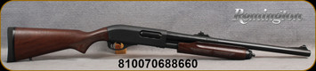Remington - 12Ga/3"/20" - Model 870 FieldMaster - Pump Action Shotgun - Walnut Stock/Matte Blued Finish, Rifled Barrel, Rifled Sights, Mfg# R68866