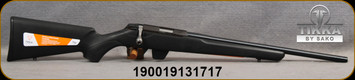 Tikka - 22LR - T1X MTR - Rimfire Bolt Action Rifle - Black Synthetic/Blued, 20"Cold Hammer Forged, Threaded(1/2x28) Barrel - 10round detachable magazine  - Mfg# TF17556A138B68