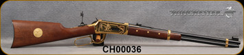 Consign - Winchester - 44-40Win - Model 1894 Cheyenne Carbine Edition - Lever Action - Walnut/Brass Receiver/Blued, 20"Barrel, Saddle Ring, Ladder Peep Sight - Unfired - in original box
