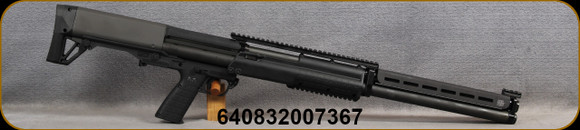 Kel-Tec - 12Ga/3"/30.5" - KSG-25 - Pump Action Shotgun - Black Finish Ambidextrous Synthetic Stock/Matte Black Finish, 24 Round Dual Tube Magazines, Downward Ejection