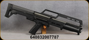 Kel-Tec - 12Ga/3"/18.5" - KS7 - Pump Action Shotgun - Black Synthetic Stock/Black Finish, Bull Pup Styled Action, F/O Front Sight