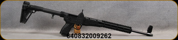 Kel-Tec - 9mm - Sub 2000 - Gen2 S&W M&P Style Folding Rifle - Three Position Adjustable Stock w/Gator Grip Texturing/Black Finish, 18.5? Non-Restricted, Aperture rear, Adjustable front Sights