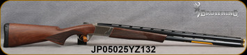 Browning - 12Ga/3"/28" - Cynergy CX Feather - Over/Under Shotgun - Walnut Stock/Silver Alloy Receiver/Blued Barrels, (3)Invector-Plus Midas Grade Extended Chokes(M/F/IC) Mfg# 018724304, S/N JP05025YZ132