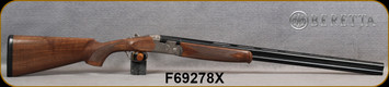 Beretta - 20Ga/3"/28" - Model 686 Silver Pigeon I - O/U - Walnut Stock w/Schnabel/Nickel Finish Engraved Receiver/Blued Barrels, 6x6Rib, Optima BoreHP Choke, Mfg# 3W48P1L2AA311, S/N F69278X