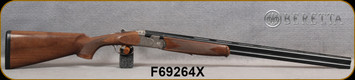 Beretta - 20Ga/3"/28" - Model 686 Silver Pigeon I - O/U - Walnut Stock w/Schnabel/Nickel Finish Engraved Receiver/Blued Barrels, 6x6Rib, Optima BoreHP Choke, Mfg# 3W48P1L2AA311, S/N F69264X