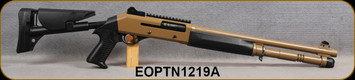 Canuck - 12Ga/3"/18.6" - Elite Operator - Black Synthetic fixed & 4 position adjustable buttstock w/pistol grip/Tan Finish, chrome-lined barrel, 1913 rail, adjustable ghost ring rear sight, fixed F/O front sight, (5)Mobil Chokes, 5+1 Capacity