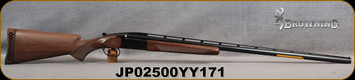 Browning - 12Ga/2.75"/34" - BT-99 - Single Barrel Trap Shotgun - Grade 1 Walnut Stock/Blued Finish, Mfg# 017054401, S/N JP02500YY171