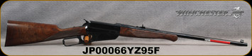 Winchester - 30-40Krag - Model 1895 High Grade - Lever Action w/Box Magazine - Grade III/IV Walnut Straight grip stock/Gloss blued finish, 24"Button rifled Barrel, Marble Arms gold bead front-buckhorn rear sight, Mfg# 534286115, S/N JP00066YZ95F