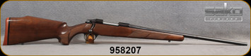 Consign - Sako - 260Rem - Model 75 Hunter - Walnut Monte Carlo Stock/Blued Finish, 22.4"Barrel - Very low rounds fired
