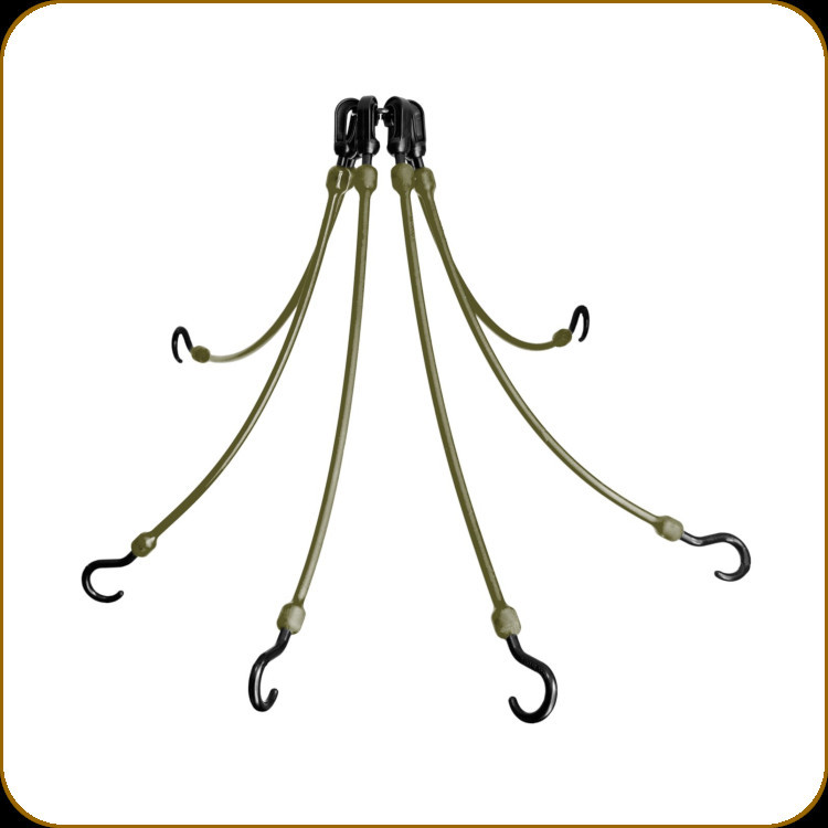 Bihlerflex - The Perfect Bungee - 6 Arm 18" Flex Web W/Metal O-Ring ...