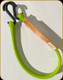 Bihlerflex - The Perfect Bungee - 24" Standard Duty Strap w/Nylon S-Hooks - Safety Green - PBNH24G
