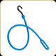 Bihlerflex - The Perfect Bungee - 30" Loop End Easy Stretch Cinch Cord w/Nylon Hook - Blue - PC30LEBL