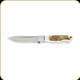 Lamoureux and Sons - Schefferville Hunting Knife - 4" Blade - Stainless Steel CPM-S30V - Deer Antler Handle - LS-SHEFF-03
