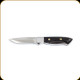 Lamoureux and Sons - Anticosti Hunting Knife - 4" Blade - Stainless Steel CPM-S30V - Ebony Handle - LS-ANTIC-02
