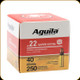Aguila - 22 LR - 40 Gr - Super Extra - Copper Plated Solid Point - 250ct - 1B221100