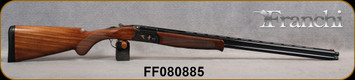 Franchi - 28Ga/3"/28" - Instinct LX - O/U - Checkered AA-Grade walnut stock w/Schnabel forend/Case Hardened Receiver w/Gold Inlay/Gloss Blued Vented Barrels, Ejectors, Extended chokes(F,IC,M), Mfg# 41175, S/N FF080885