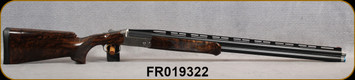Blaser - 12Ga/3"/32" - F3 Vantage - Grade 8 Walnut Stock w/Adjustable Comb & Vorderschaft Schnabel/Custom Scroll Engraved Receiver/Blued Vent-Rib Barrels, 5pcs.chokes(SK/IC/LM/M/IM), S/N FR019322