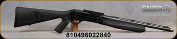 Sauer - 12Ga/3"/18.5" - SL-5 - Semi Auto Shotgun - Black Synthetic Pistol Grip Stock/Matte Black Finish, Stepped Rib, Mfg# SASA3G12V31