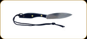 Grohmann Knives - #1 Original Design - 4" Blade - Carbon Steel - Black Micarta Handle - M1C