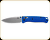 Benchmade Knives - Bugout - 3.24" Blade - CPM-S30V - Blue Grivory Handle - 535