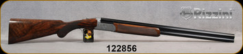 Rizzini - 12Ga/3"/28" - Round Body EL - Boxlock  O/U - Grade 3 Turkish walnut Prince of Wales stock/Coin Finish fully engraved rounded action w/Gold accent/Blued Barrels, Auto Ejectors, Single Selective Trigger, S/N 122856