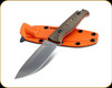 Benchmade Knives - Saddle Mount Skinner - 4.2" Blade - CPM-S90V - Richlite/Orange G10 Handle - 15002-1