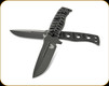Benchmade Knives - Fixed Adamas - 4.2" Blade - CPM-CruWear - Cobalt Black CPM-CruWear Handle - 375BK-1