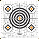 Caldwell - Black and Orange Bullseye Target - 16" - 10pk - 1175520