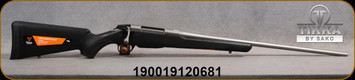 Tikka - 300Win - T3X Lite - Bolt Action Rifle - Black Modular Synthetic Stock/Stainless, 24.3"Barrel, 3rd detachable magazine, Mfg# TFTT3325A1300P3