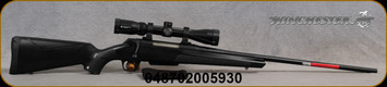 Winchester - 30-06Sprg - XPR Combo - Bolt Action Rifle - Black Synthetic Stock/Black Perma-Cote Finish, 24"Barrel, 3 Rounds Detachable Magazine, Vortex Crossfire II, 3-9x40 Scope, Mfg# 535705228