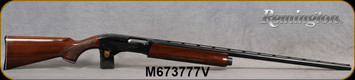 Consign - Remington - 12Ga/2.75"/30" - Model 1100 - Semi-Auto - Walnut Stock/Engraved receiver/Blued finish, Bead Font Sight, Vent-rib barrel, Fixed Full Choke